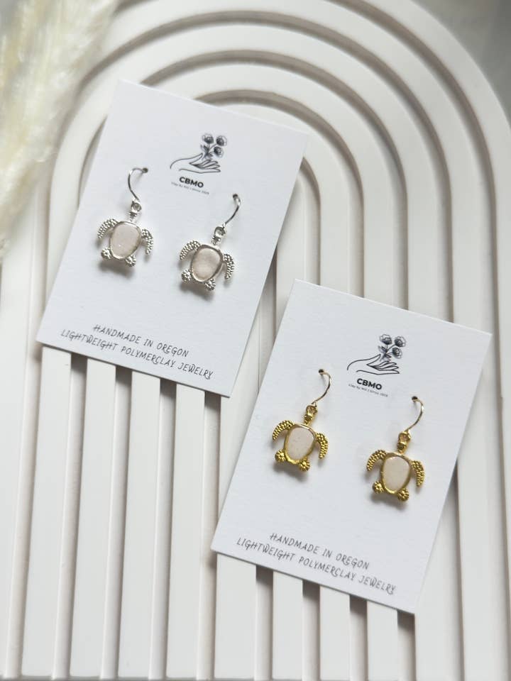 Tortugas doradas y plateadas para venta al por mayor de ClaybyMO