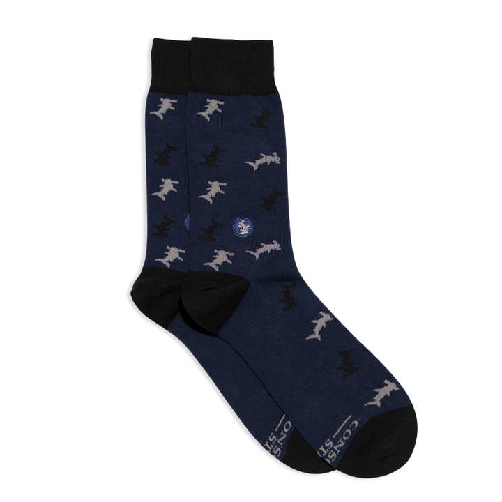 Socks that Protect Sharks for wholesale by Conscious Step