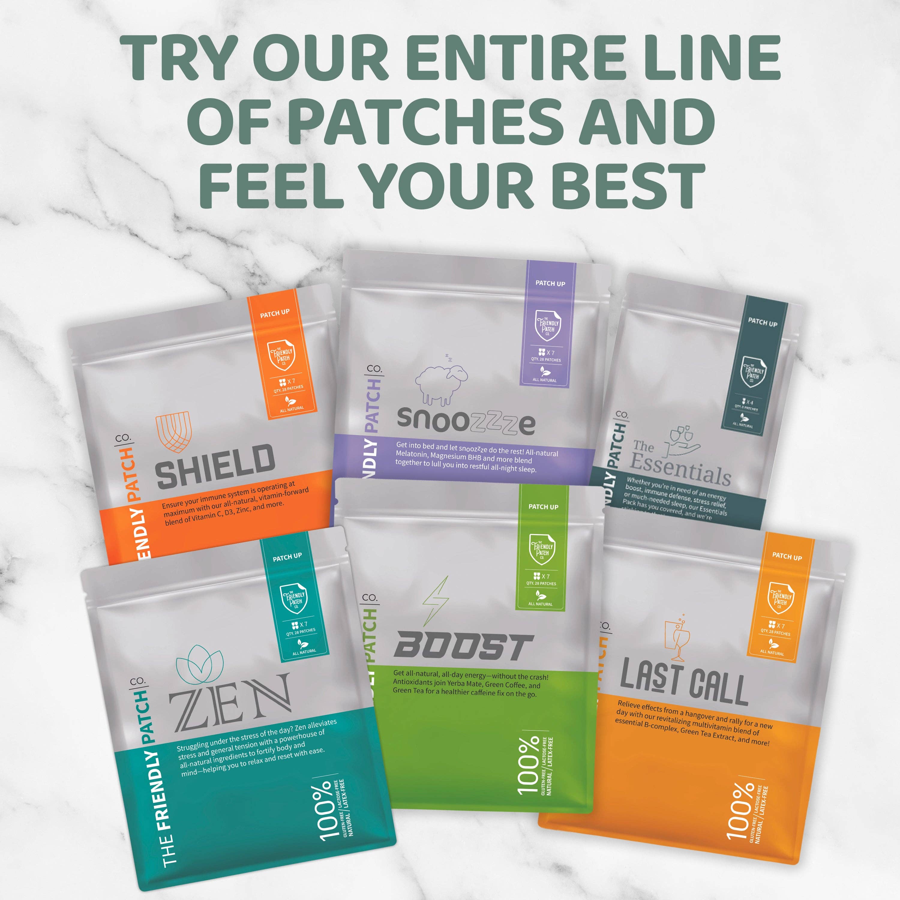 Friendly Patch CO - Wholesale Oral Supplement/Vitamin - Stress Patches Relax & Let Go Ashwagandha Gaba 8 Patches13