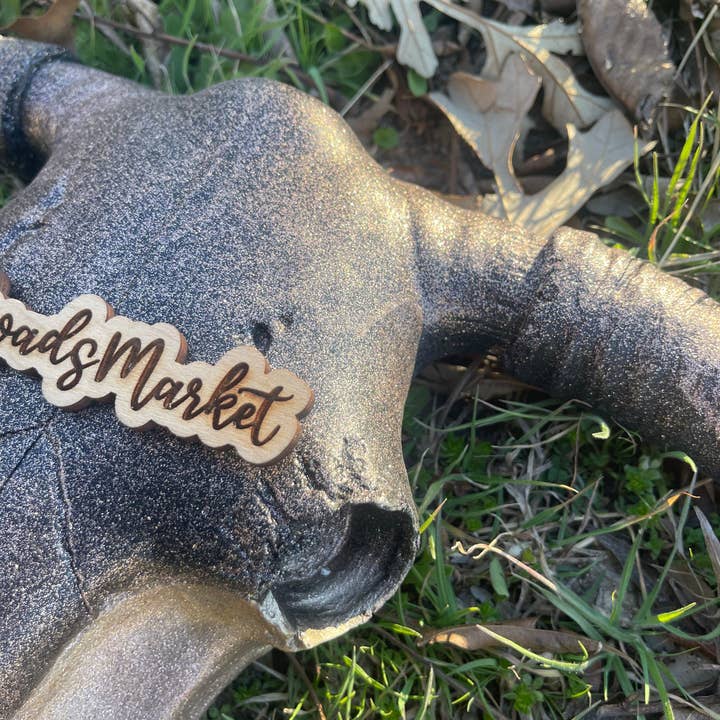 Broads Market - Wholesale Wall Accent - Julie Rose Gold Flux Cowskull3