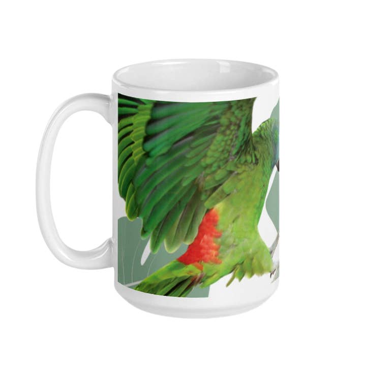 I Love My Amazon Parrot Coffee Mug for wholesale by Real Cool Stickers & Stuff
