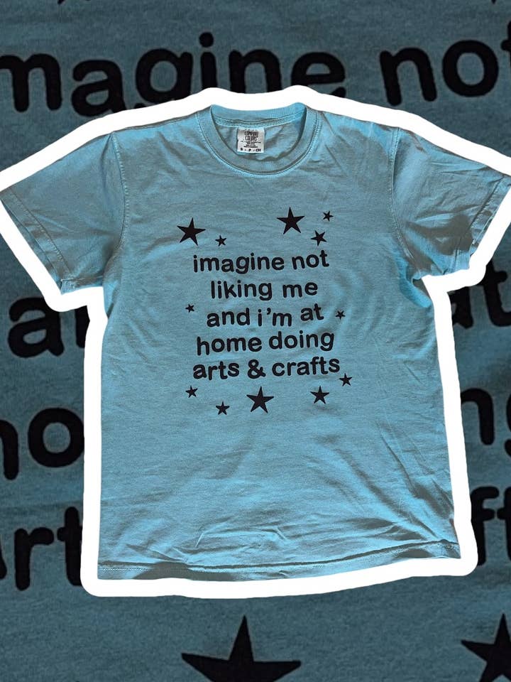 Shirt voor Arts & Crafts voor wholesale door Bre’s Tiny Print Shop