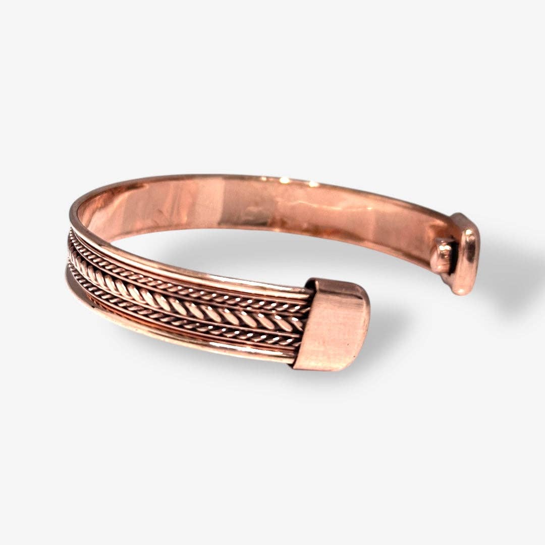 Koda Wearables - Wholesale Cuff Bracelet - Rustic Heritage Copper Cuff1