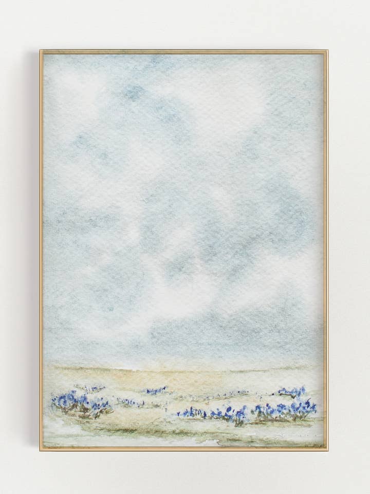 Bluebonnet Paisaje Nº 2 para venta al por mayor de Hope Helms Fine Art & Design