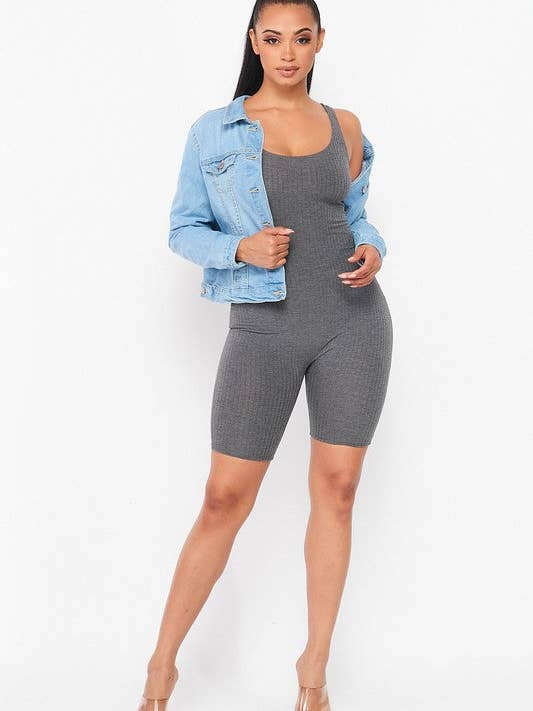 RIBBAD JERSEY ROMPER för wholesale av La'Chelle Boutique Wholesale