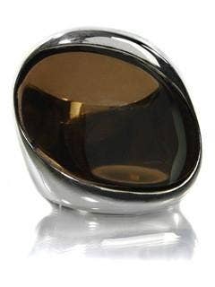 Rio Cocktail Ring Smokey Quartz for wholesale by Sikara & Co.