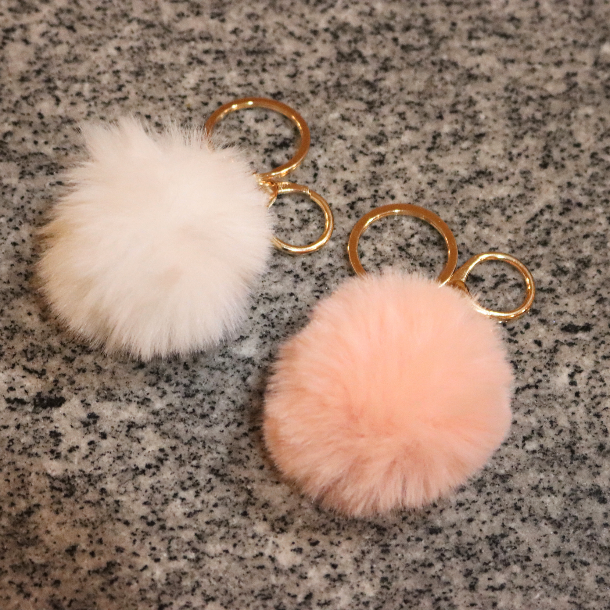 DrifWoo - Wholesale Keychain - Women's - Fluffy Faux Fur Pom-Pom Keychain –Soft Puff Bag Charm 3