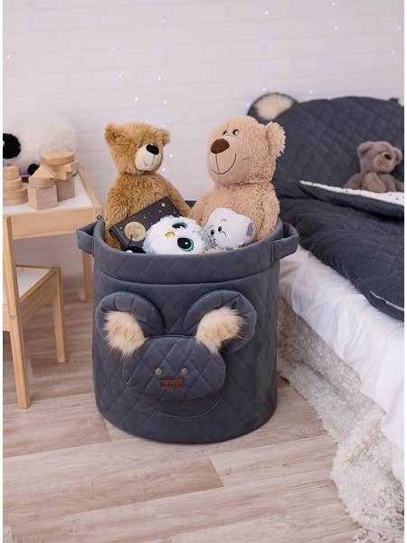 Canasta de juguetes Kinder Hop Teddy con diamantes para venta al por mayor de Kinder Hop SP. Z O.O.