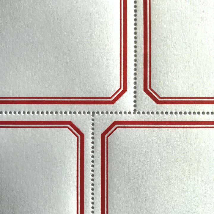 The Portland Stamp Company - Wholesale Gift Tag Label - Blank Labels — Classic, Red13