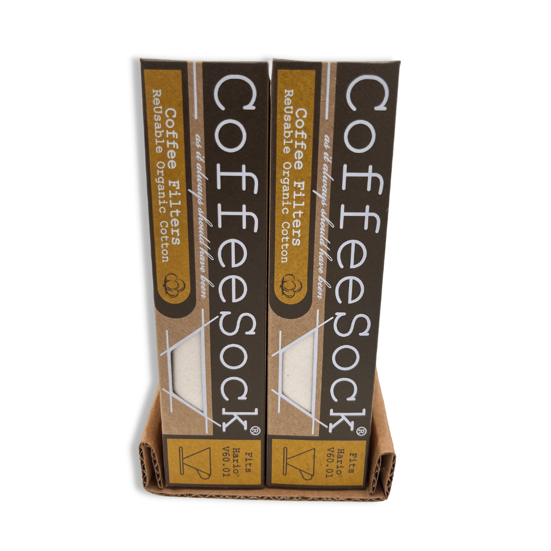 CoffeeSock – wholesale Kaffefilter – Återanvändbara ekologiska kaffefilter - Hario® v60-013