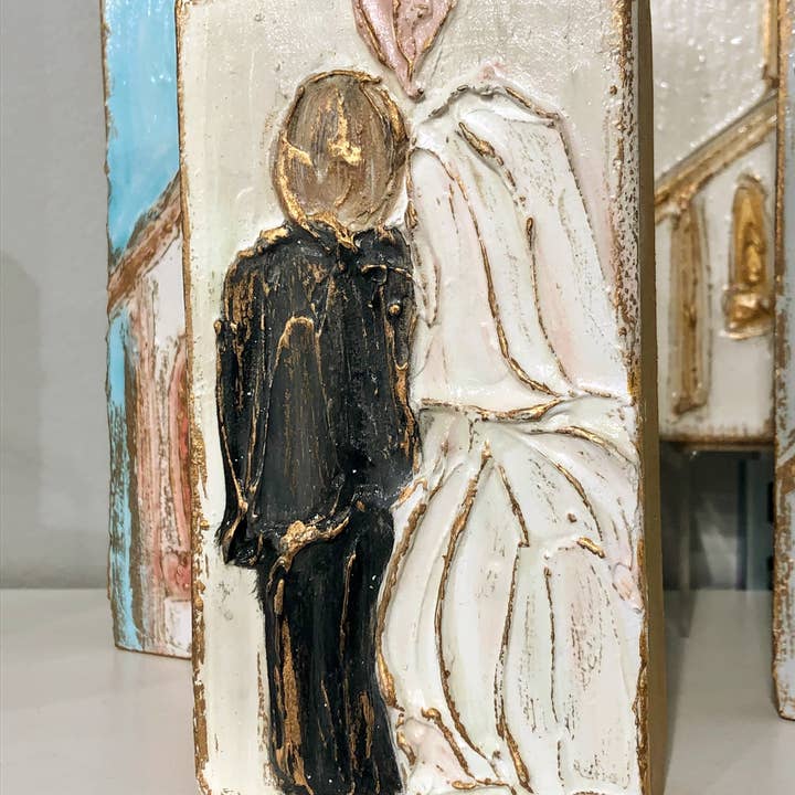 Coddiwomple – Großhandel Malen/Zeichnen – Hochzeits-Blockmalerei/Zeichnung für Braut und Bräutigam2