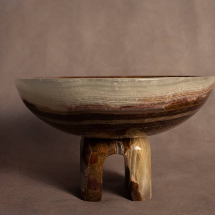 Arvestykke Hævet Bueformet Skål - Onyx for engroshandel hos Marigold Market