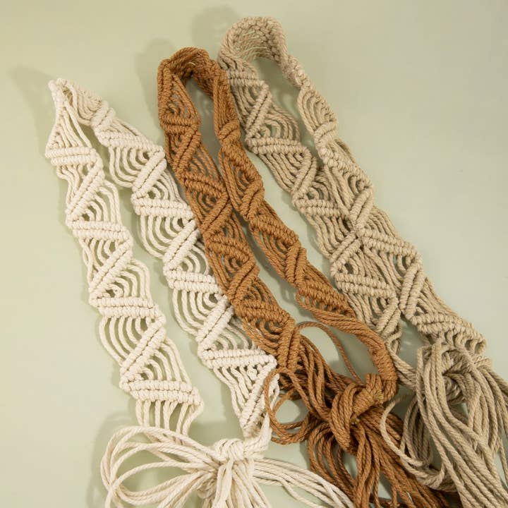 Collections by Fame Accessories - Wholesale Belt - Women's - Rope Braided Fashion Belt3