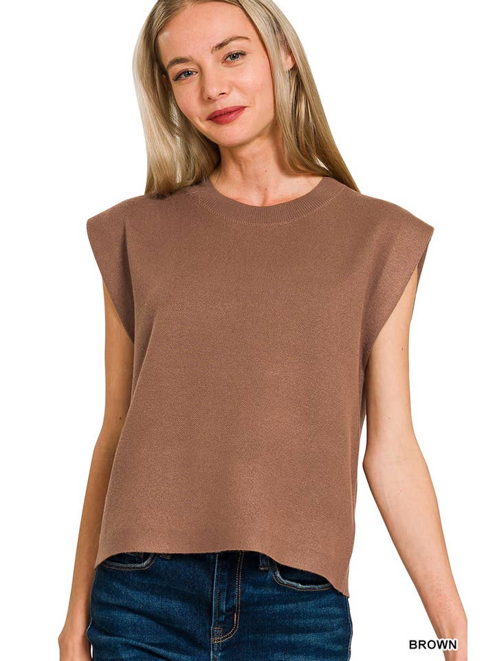 Vanilla Monkey - Vente Pull sans manches – femme - Gilet en viscose2