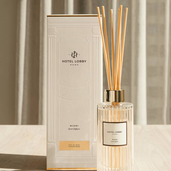 Hotel Lobby Candle - Wholesale Reed Diffuser - Miami Reed Diffuser3