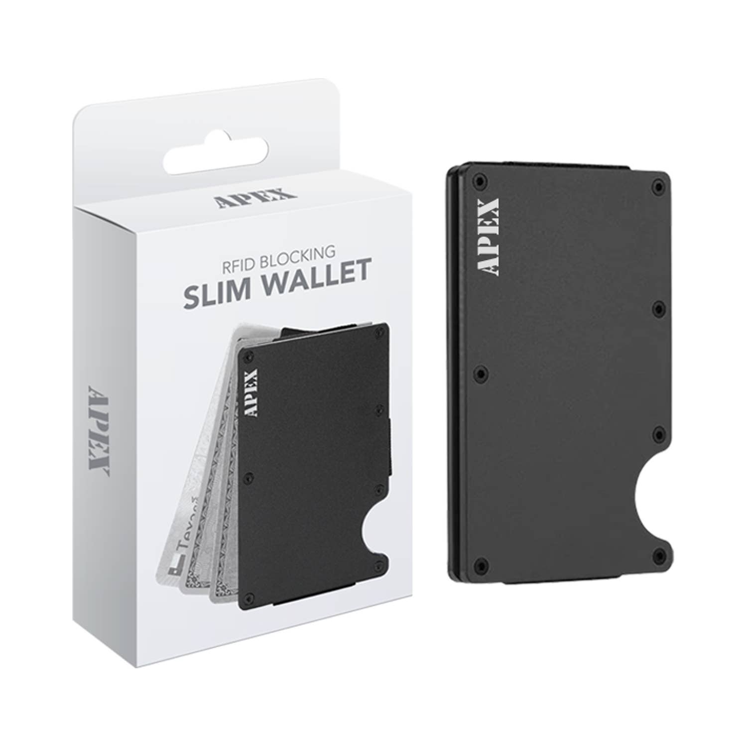 The American Gift Company (TAGCO) - Venta al por mayor Tarjetero - Hombre - Tarjeta de crédito delgada minimalista resistente a los arañazos con bloqueo RFID2