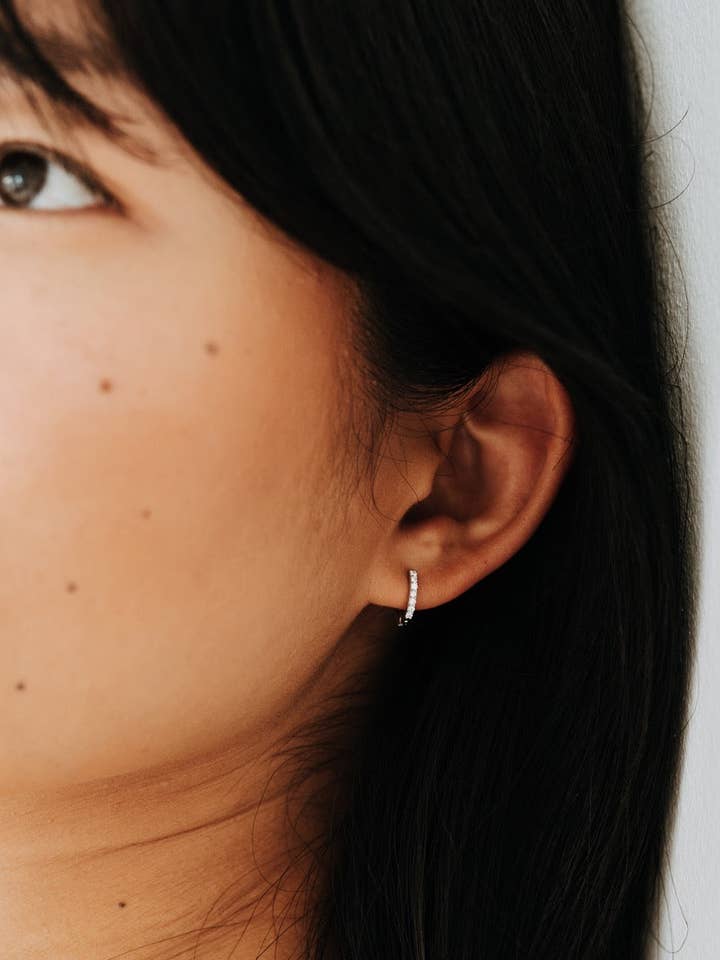 Halo Hoops Sterlingsilber für den Großhandel von Sydney Rose Co.