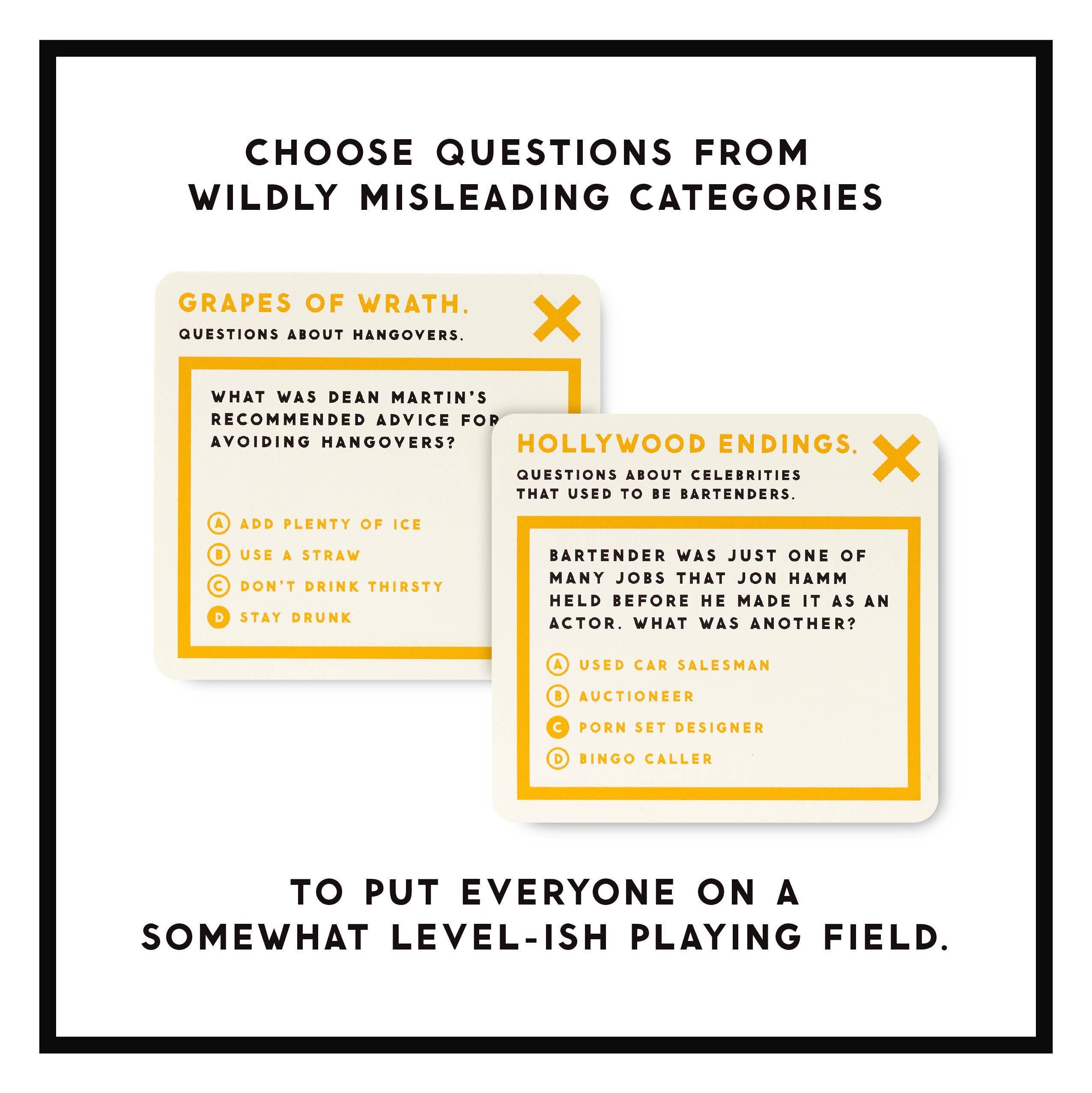 Chronicle Books - Wholesale Card Game - Brass Monkey Trivial Drinking Trivia3