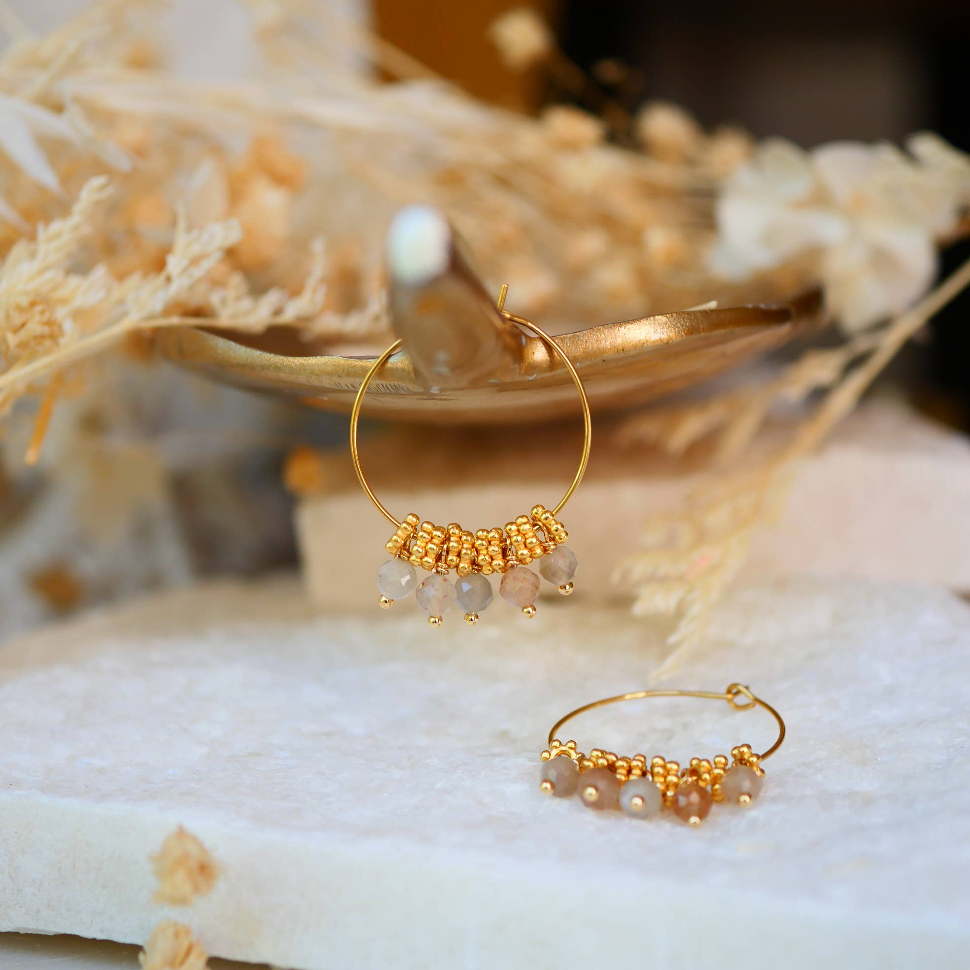 GINANDGER - Wholesale Dangle Earrings - DRISHTI EARRINGS STONE TO CHOOSE4