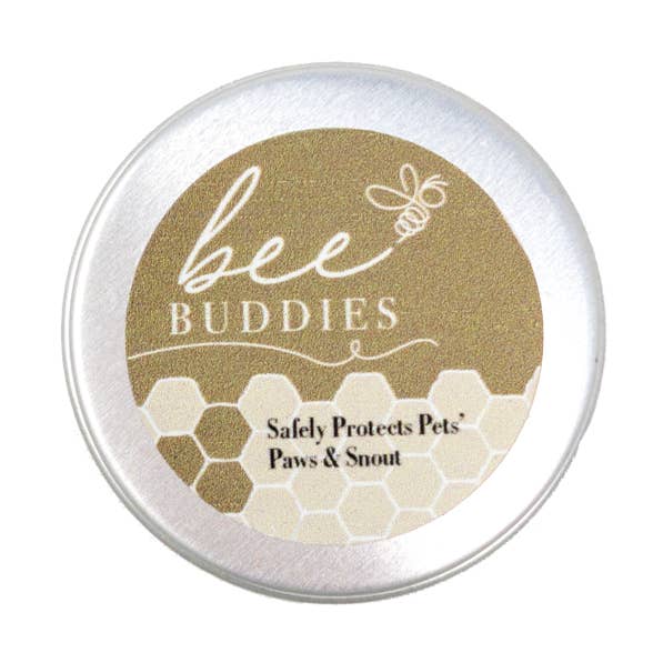 Bee Buddies Bálsamo para mascotas, tamaño de viaje, paquete de 10 para venta al por mayor de Sister Bees LLC