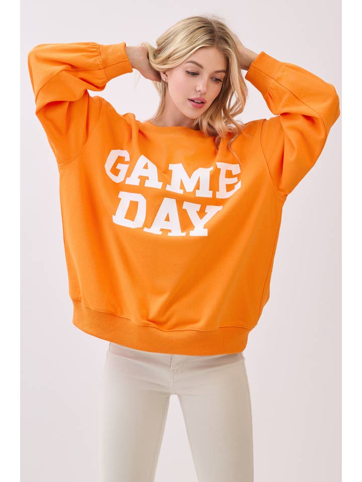 Sewn and Seen - Wholesale Graphic Sweatshirt - Women's - Bold Varsity Game Day Sweatshirt17