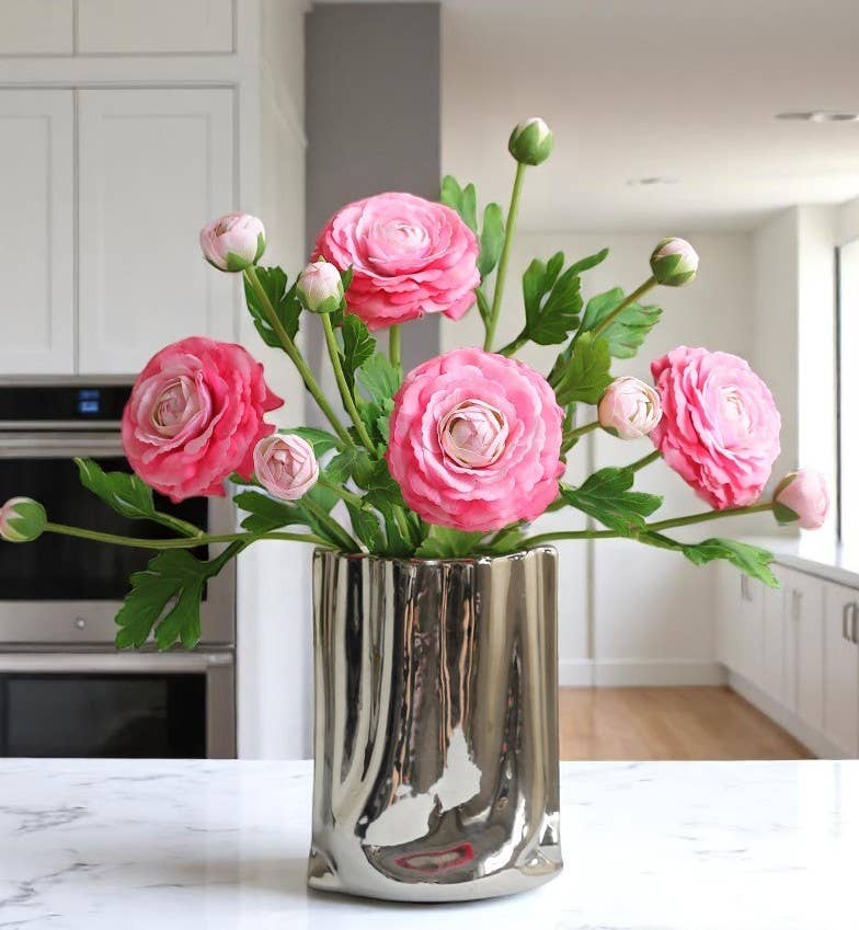 Angel Isabella - Wholesale Kunstbloemen - 18 inch ultrarealistische kunstbloem ranonkel met echte textuur13