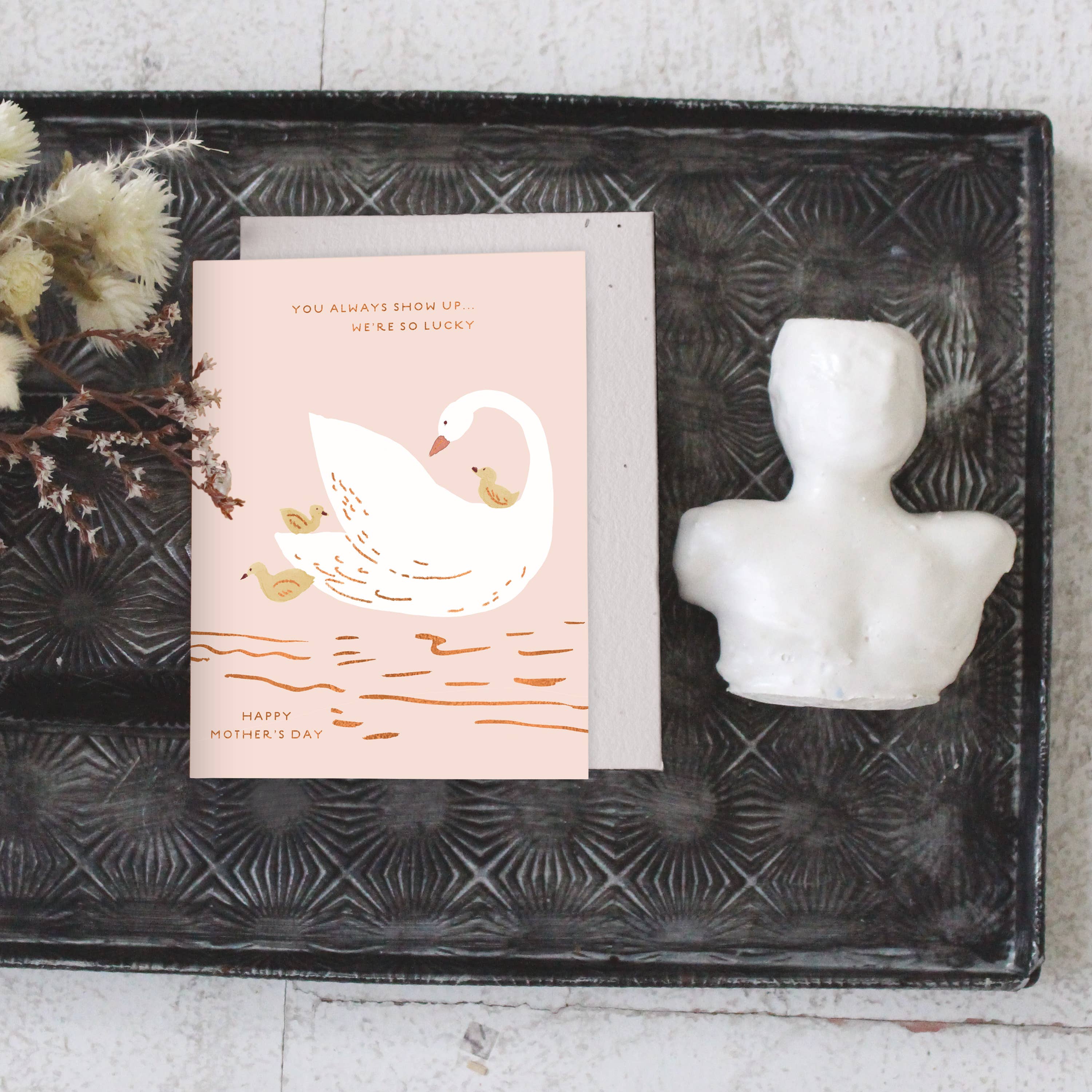 Seedlings - Wholesale Mother's Day Card - Mama Swan - Mother's Day Card4