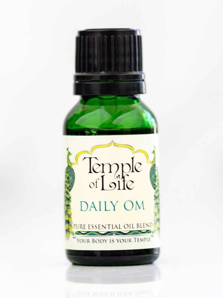 Etherische olie | Dagelijkse Om | Meditatief | Yoga Aromatherapie voor wholesale door Temple of Life Oils & Perfumes