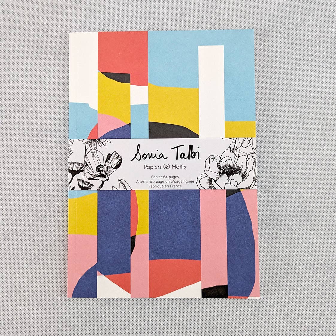 Sonia Talbi Papiers (é) Motifs - Wholesale Sketchbook/Sketchpad - REFLETS notebook2