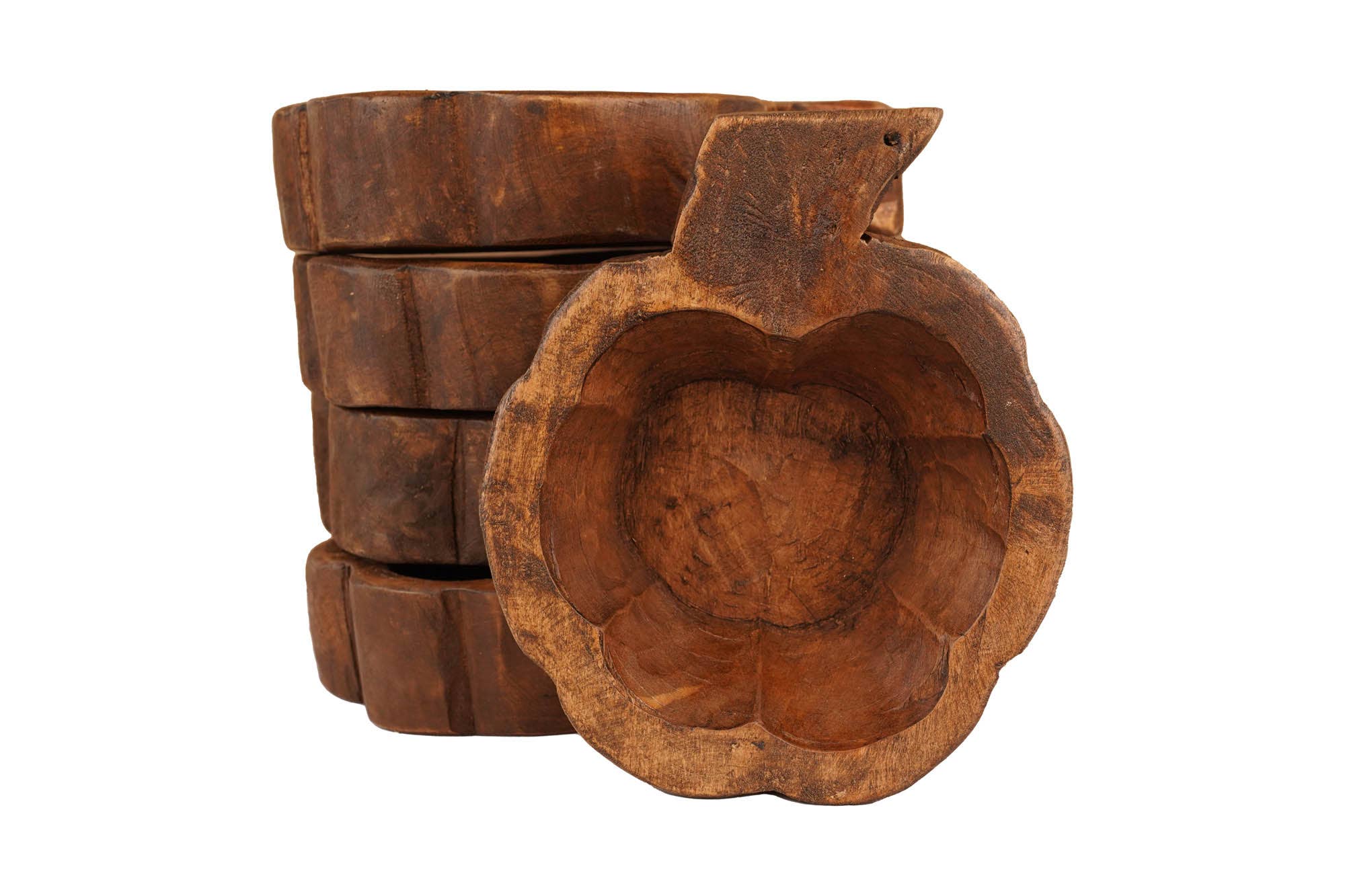 My Amigos Imports - Wholesale Candle Holder - Pumpkin-Small-Candle Ready-Original Design-6x8 inches1