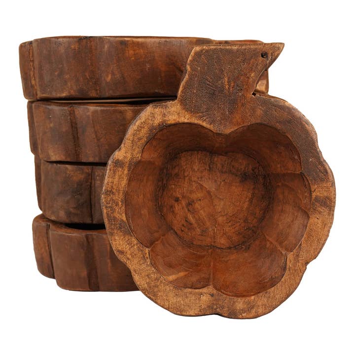 My Amigos Imports - Wholesale Candle Holder - Pumpkin-Small-Candle Ready-Original Design-6x8 inches1