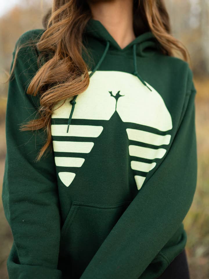 Find Home Logo Hoodie-Forest Green for wholesale by Indy Brand