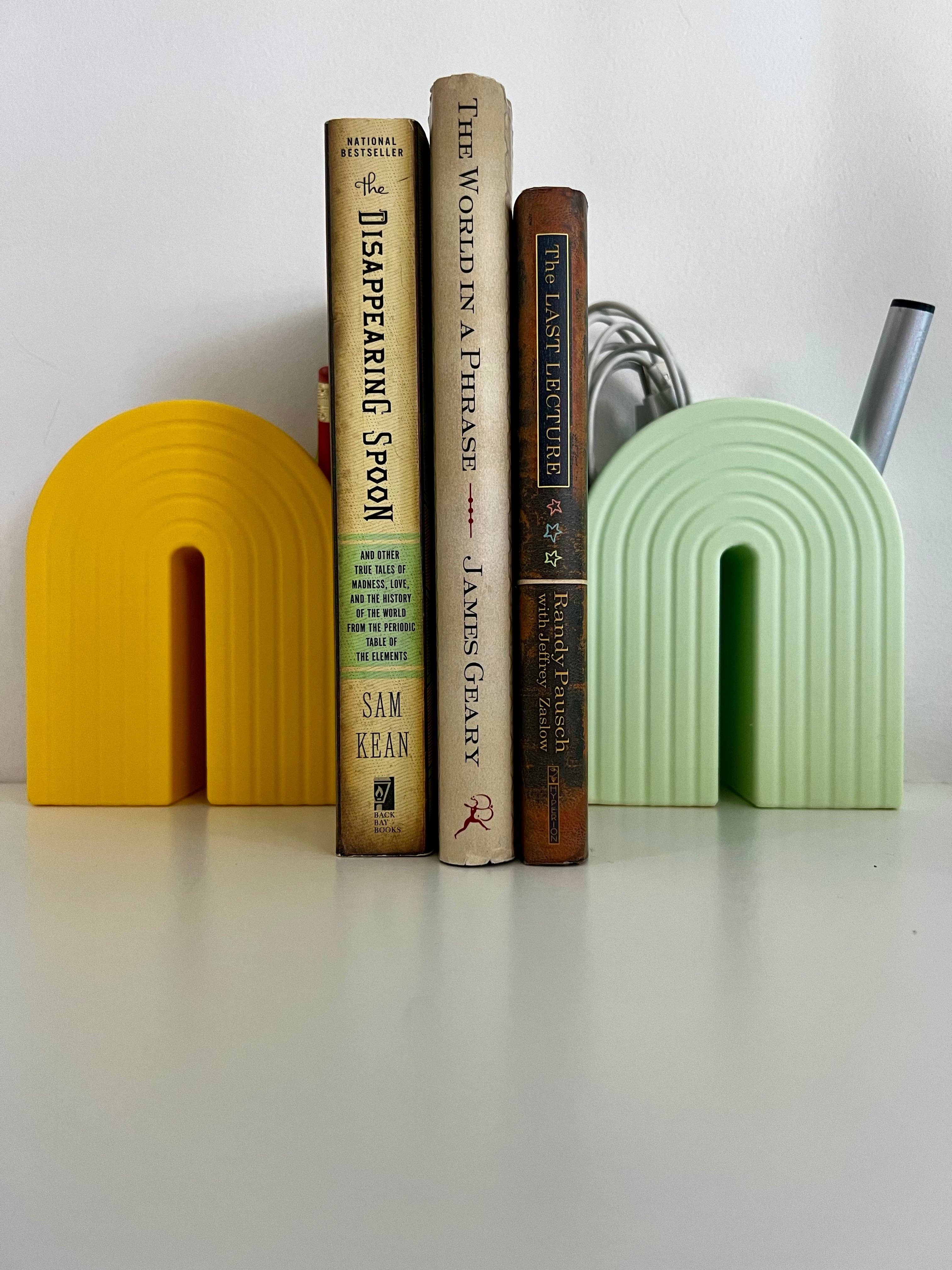 Brehmwood Creative - Wholesale Bookend - Rainbow Bookend Organizer | Perfect for the Desktop or Succulent/Plants13