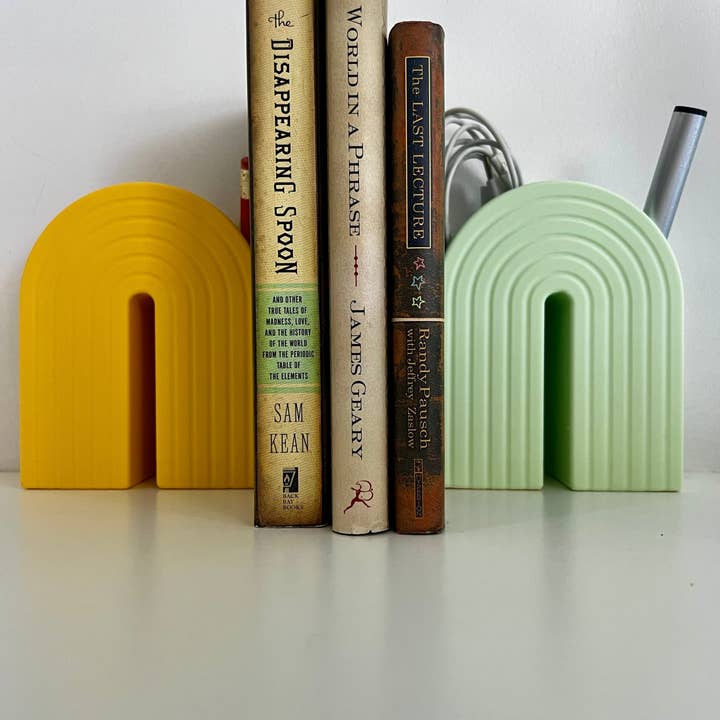 Brehmwood Creative - Wholesale Bookend - Rainbow Bookend Organizer | Perfect for the Desktop or Succulent/Plants13