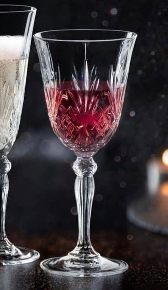 röd Rödvinsglas Melodia 27 cl för wholesale på Faire1