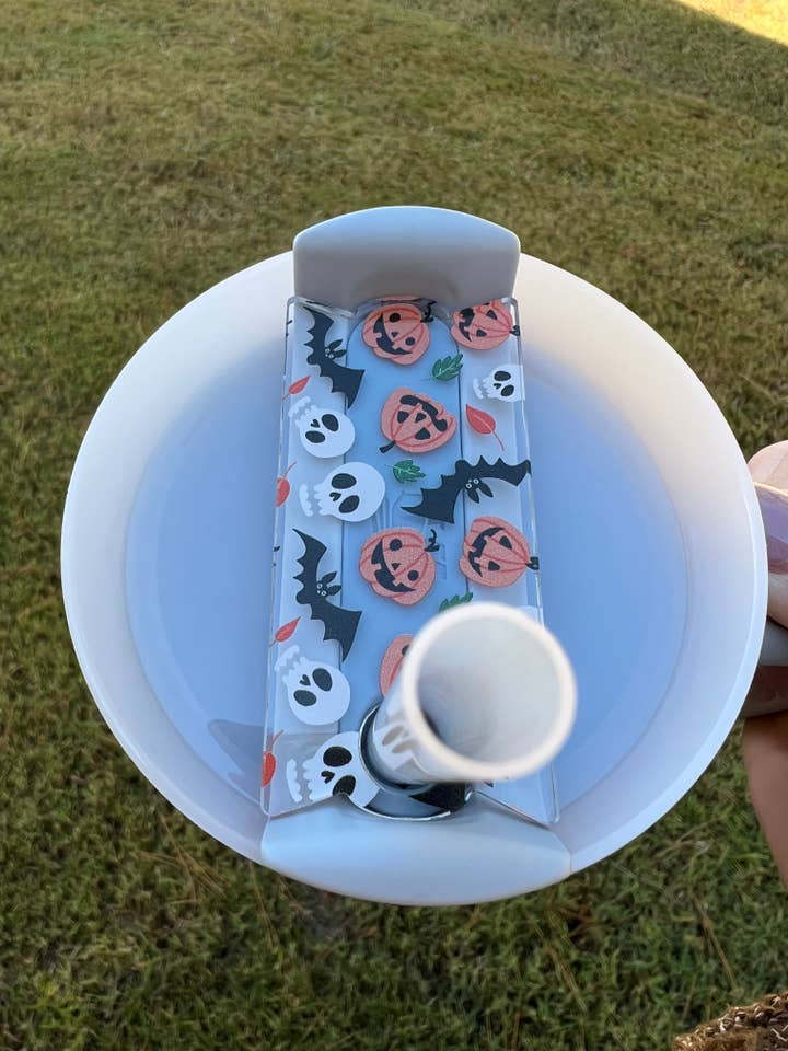 Goin’ Batty Cup Topper for wholesale by Sophie and Co