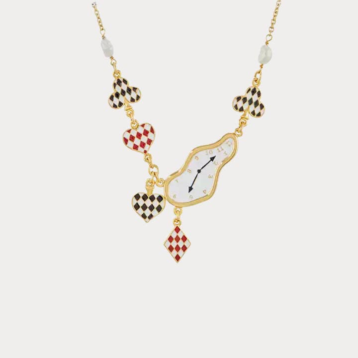 Timeless Madness Necklace and other Purchase wholesale heart clock. Free returns & net 60 terms on Faire trending on Faire.