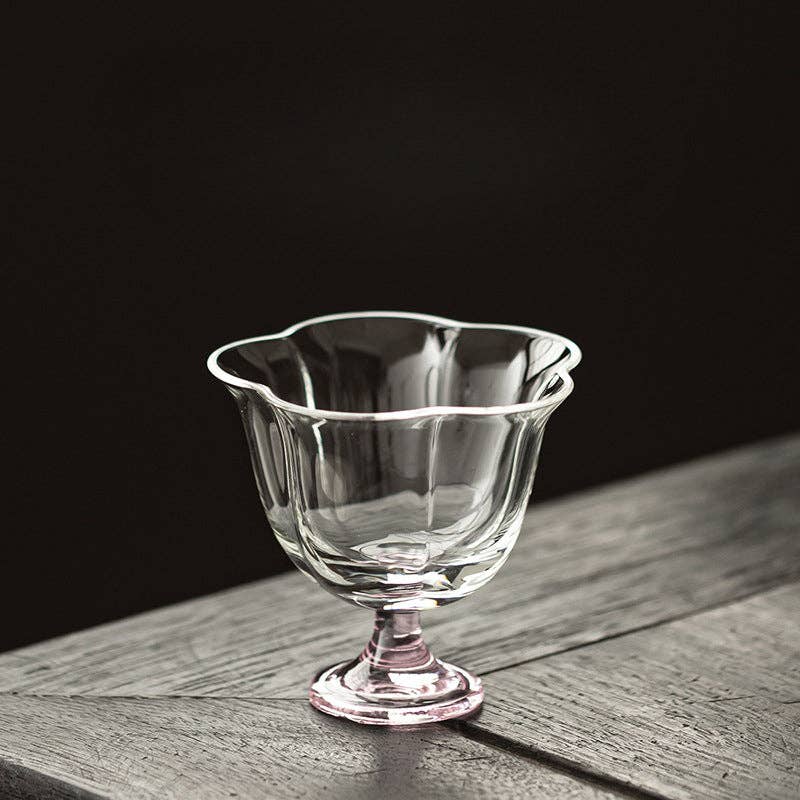 Gohobi （We cover U.S. import duties） - Vente Tasse à café/thé - Gohobi Tasse à Thé Haute en Verre Borosilicate avec Pied – Tasse Maître Transparente Résistante à la Chaleur pour Thé Gongfu, Vaisselle à Thé Chinoise pour Usage Domestique5