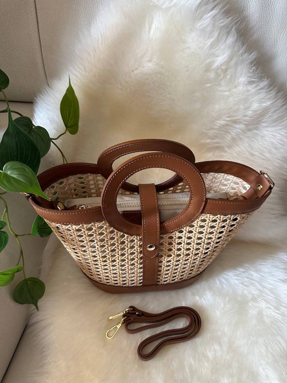 Zhade - Wholesale Beach Bag - CIRCLE WIEN - Vienna straw8