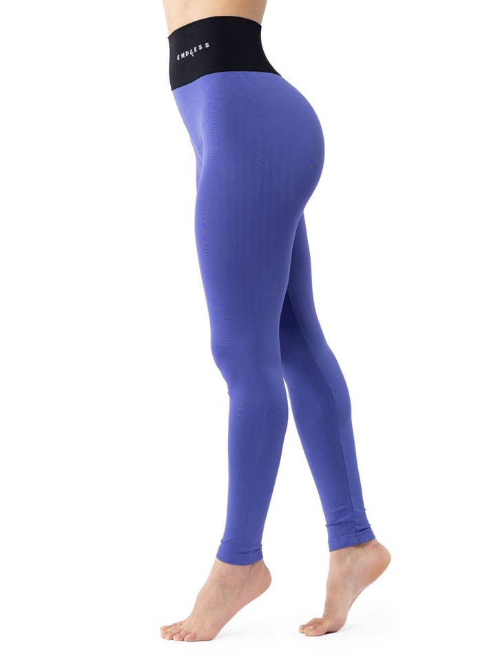 ENDLESS BIO TIGHTS by Diamantea – Engroshandel Sports-/loungeleggings – til kvinder – Seamless leggings 150 den med høj talje