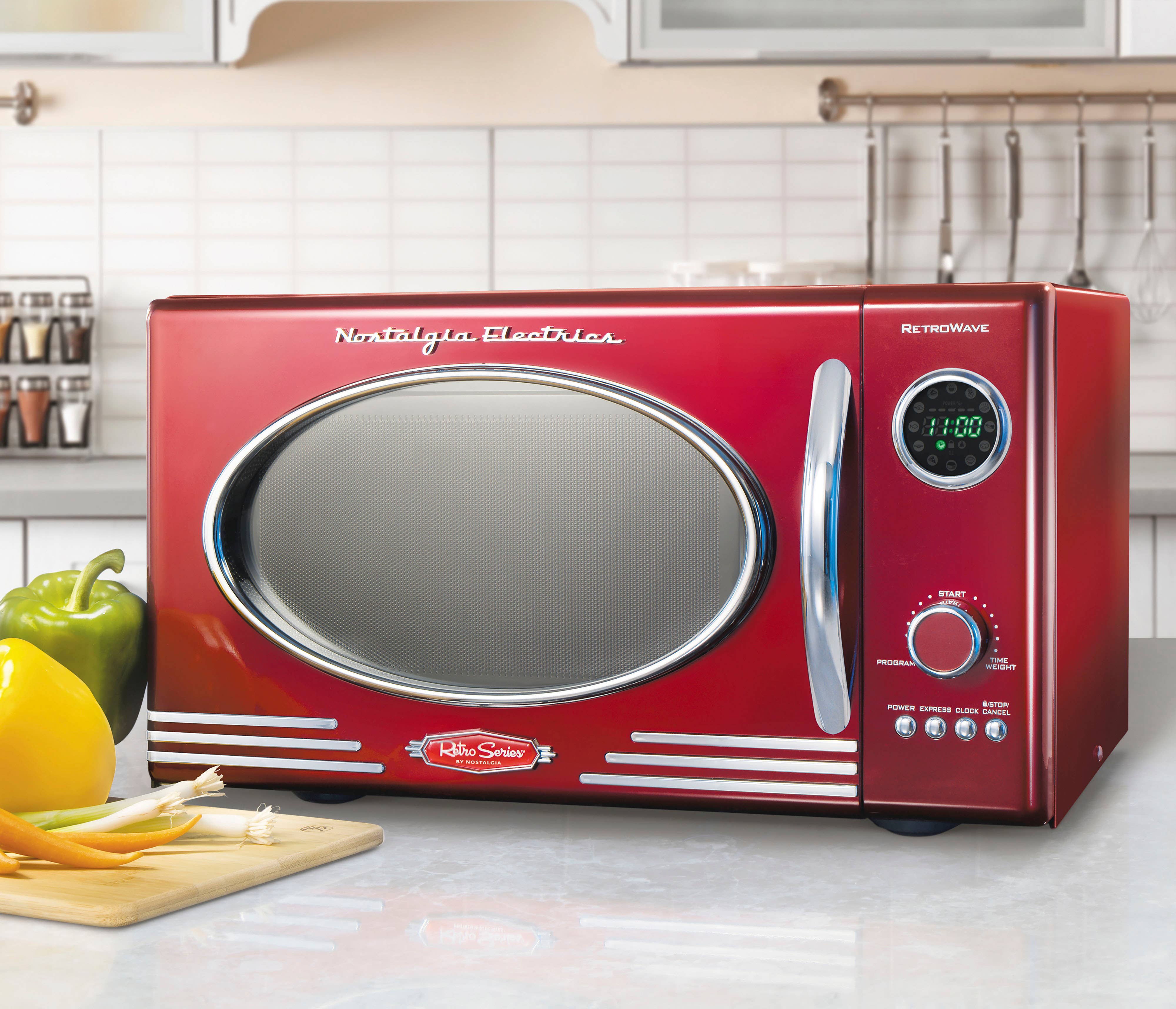 Nostalgia – wholesale Kitchen appliance – Nostalgia Retro Microwave Oven11