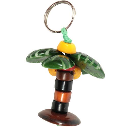 One World Projects - Venta al por mayor Llavero - Unisex - Llavero con forma de nuez de tagua, diseño de árbol0
