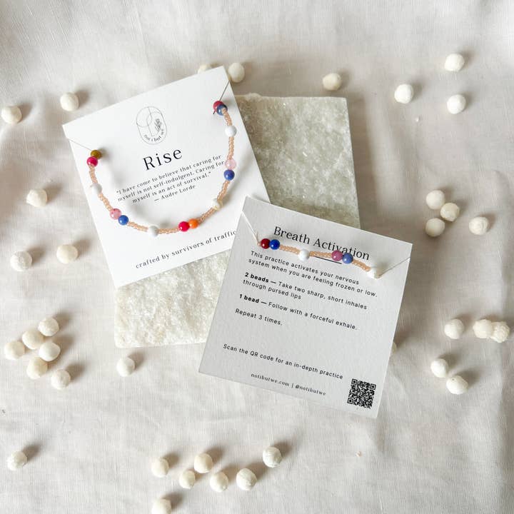 Not I But We - Wholesale Beaded Bracelet - Rise Mindfulness Bracelet | Gemstone Intention Jewelry 2