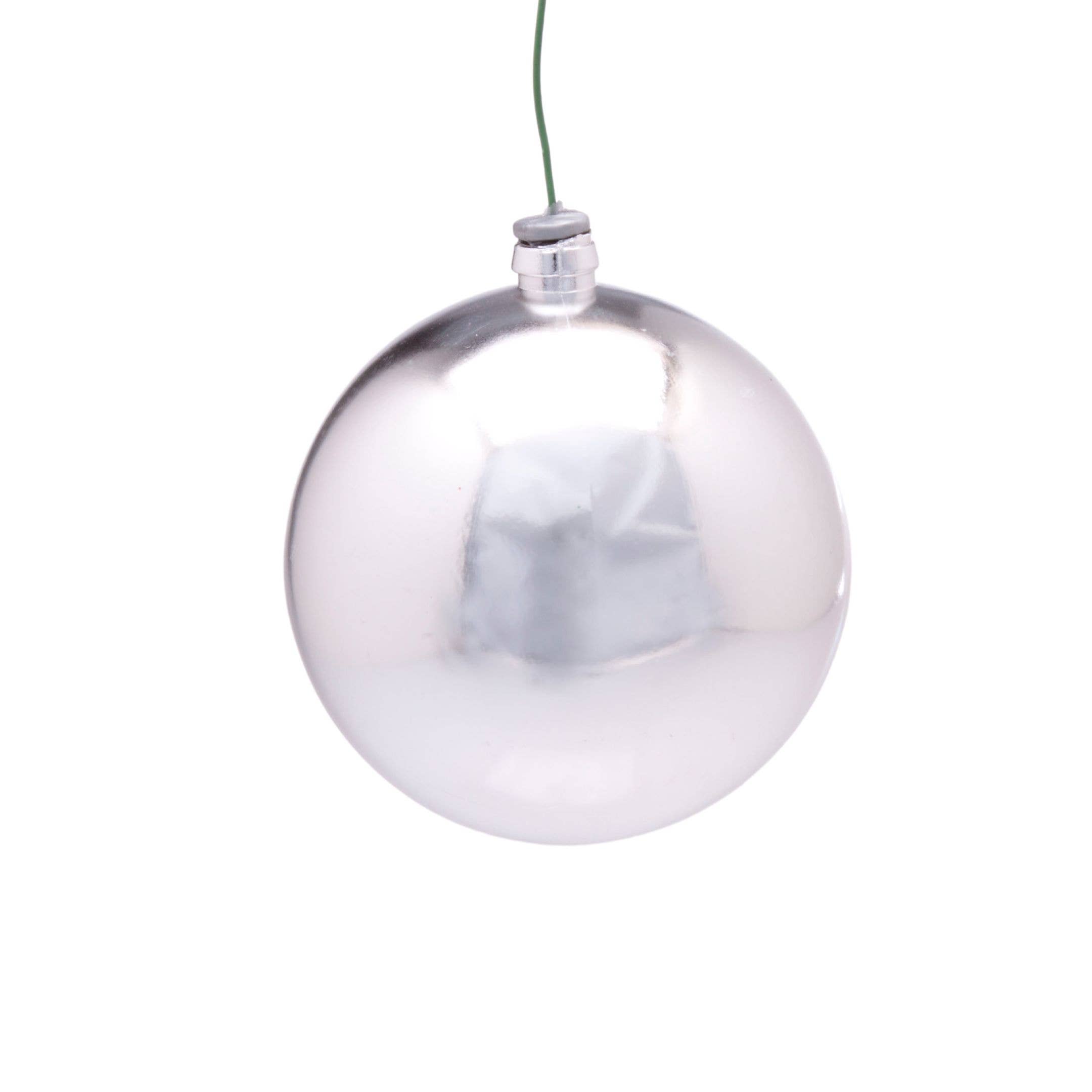 Jacobson - Wholesale Christmas Decoration - 80mm Plastic Display Ball on 9" Wire4