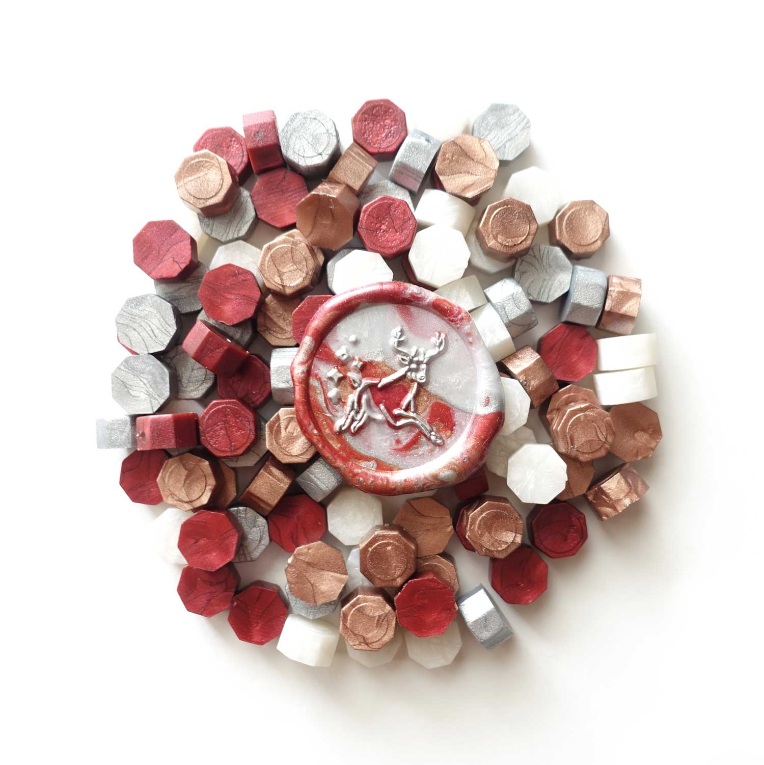 Fiona Ariva - Wholesale Sealing Wax - Winter Magic Mixed 100pcs Sealing Wax Beads