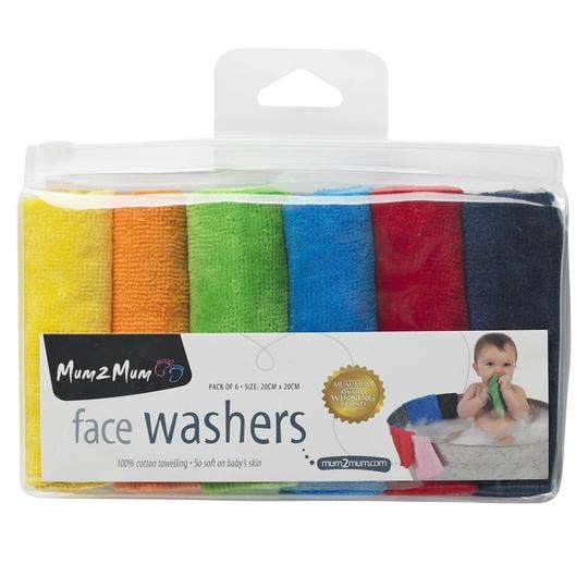 Baby&More Ltd – wholesale Face & body wipes – Baby – Cotton Facewashers - Pack of Six6