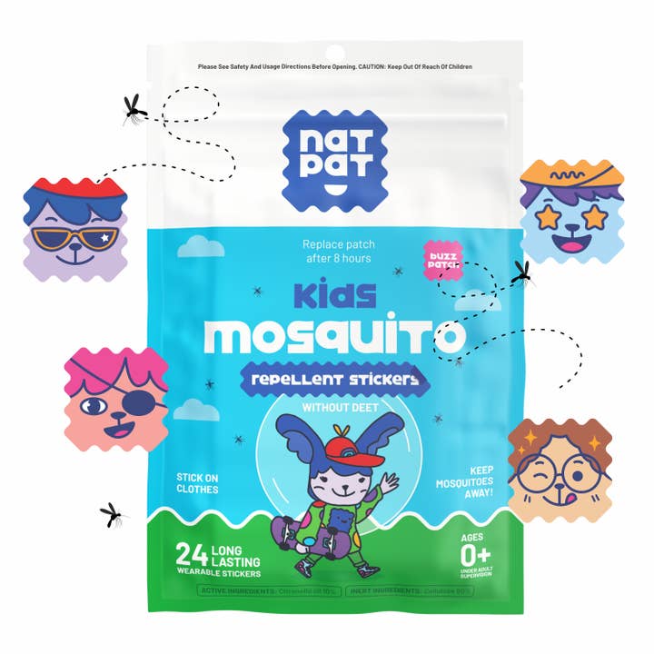 NATPAT BuzzPatch - Mosquito & Insect Repellent Stickers for wholesale by NATPAT