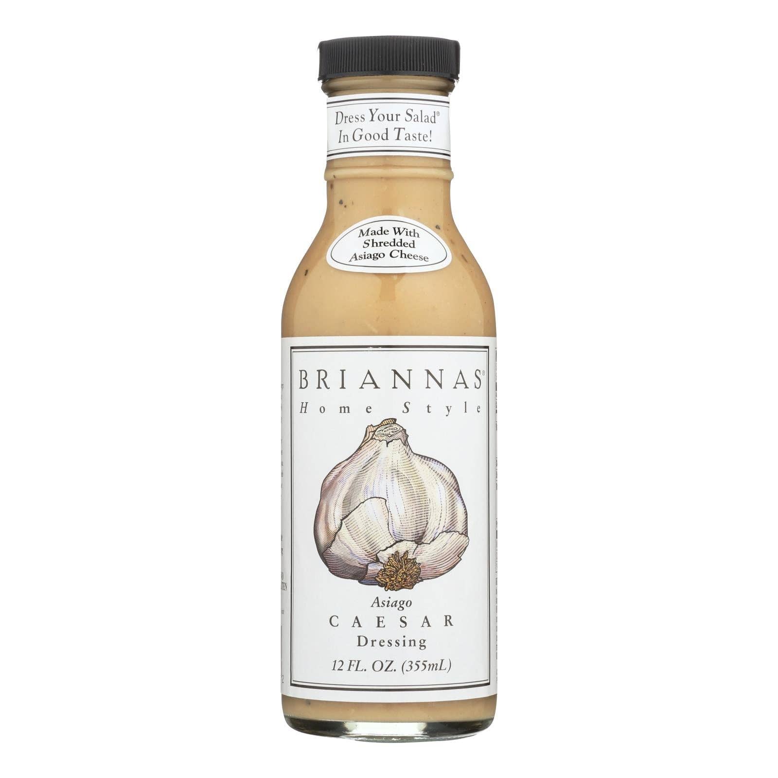 Ware Spark - Wholesale Salad Dressing - Brianna's - Salad Dressing - Asiago Caesar - Case Of 6 - 12 Fl Oz.3