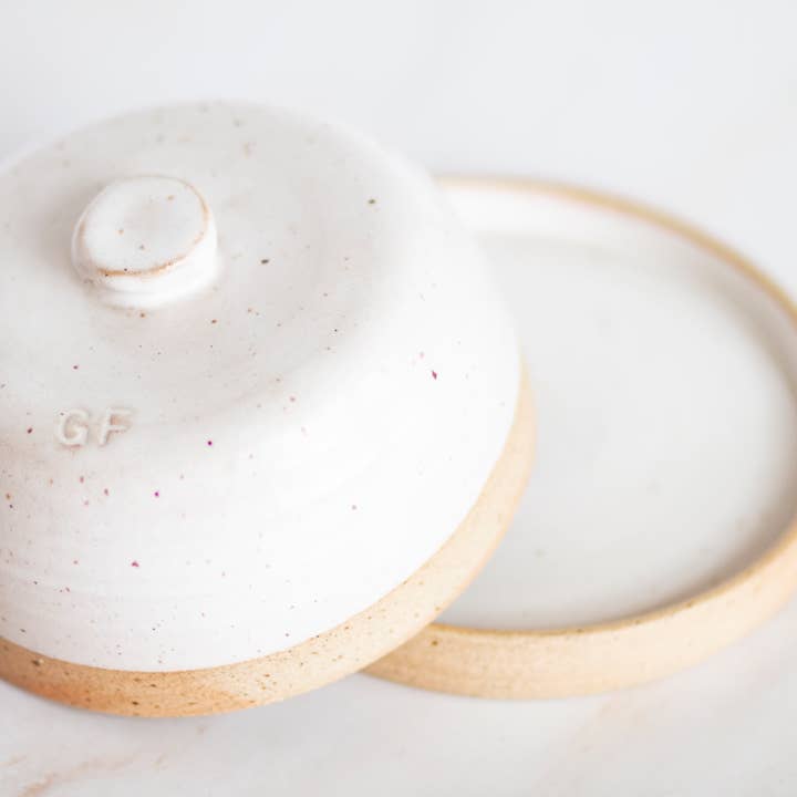 joye made clay – wholesale Butter dish – miss betty butter dish : gluten free1