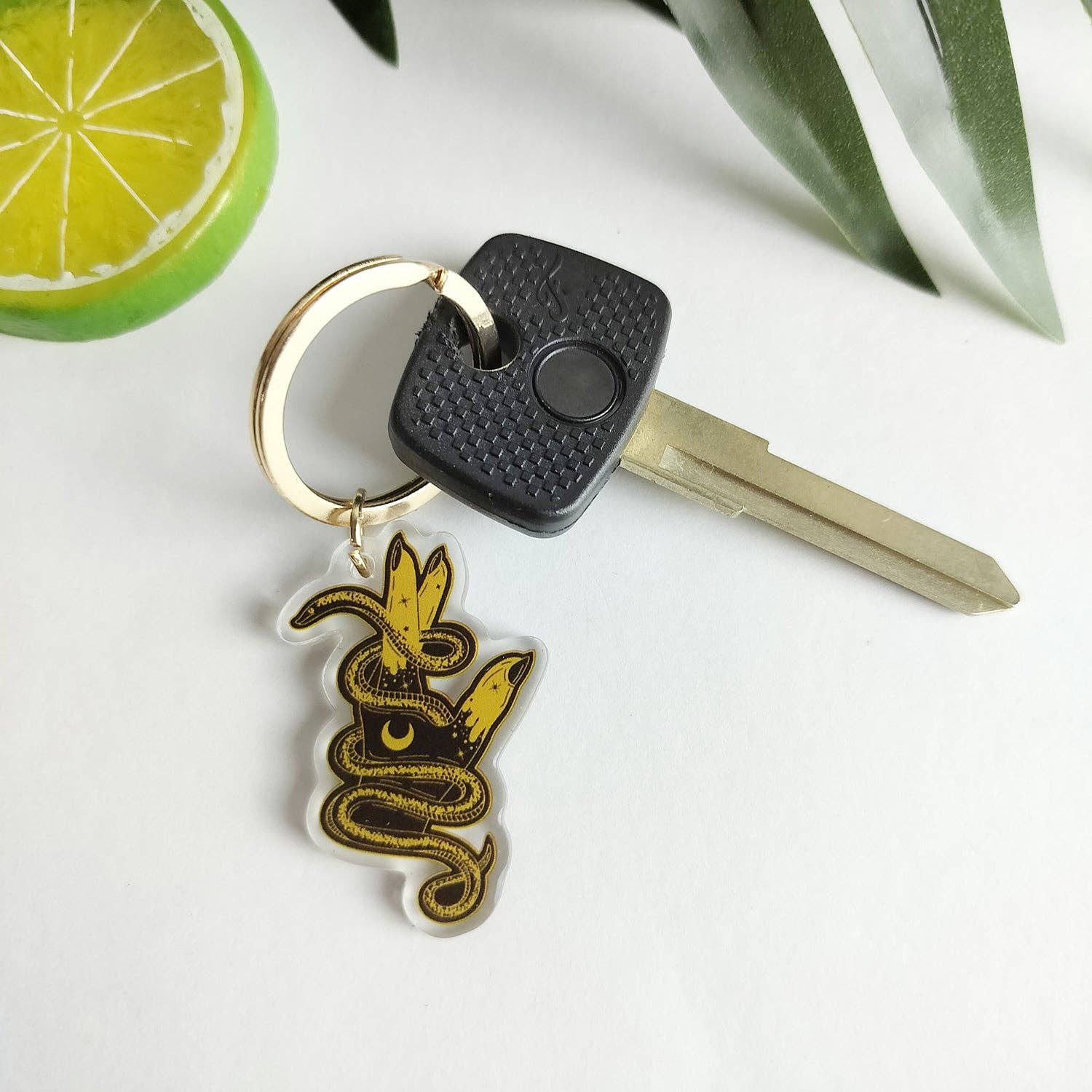 Real Sic - Wholesale Keychain - Unisex - Snake Hand Keychain - Witchy Occult Horror Acrylic Keychain1